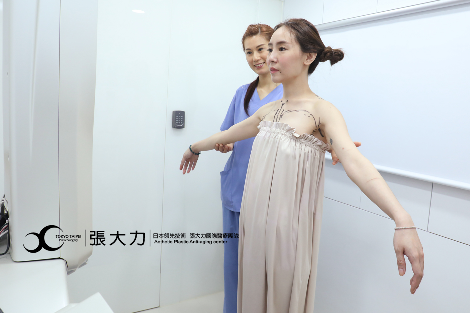 東京風采-張大力醫師-5D隆乳案例-3D影像模擬